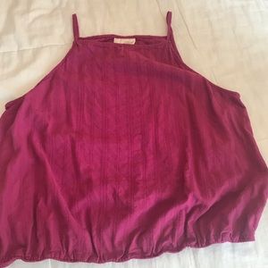 Dark Pink Tank Top